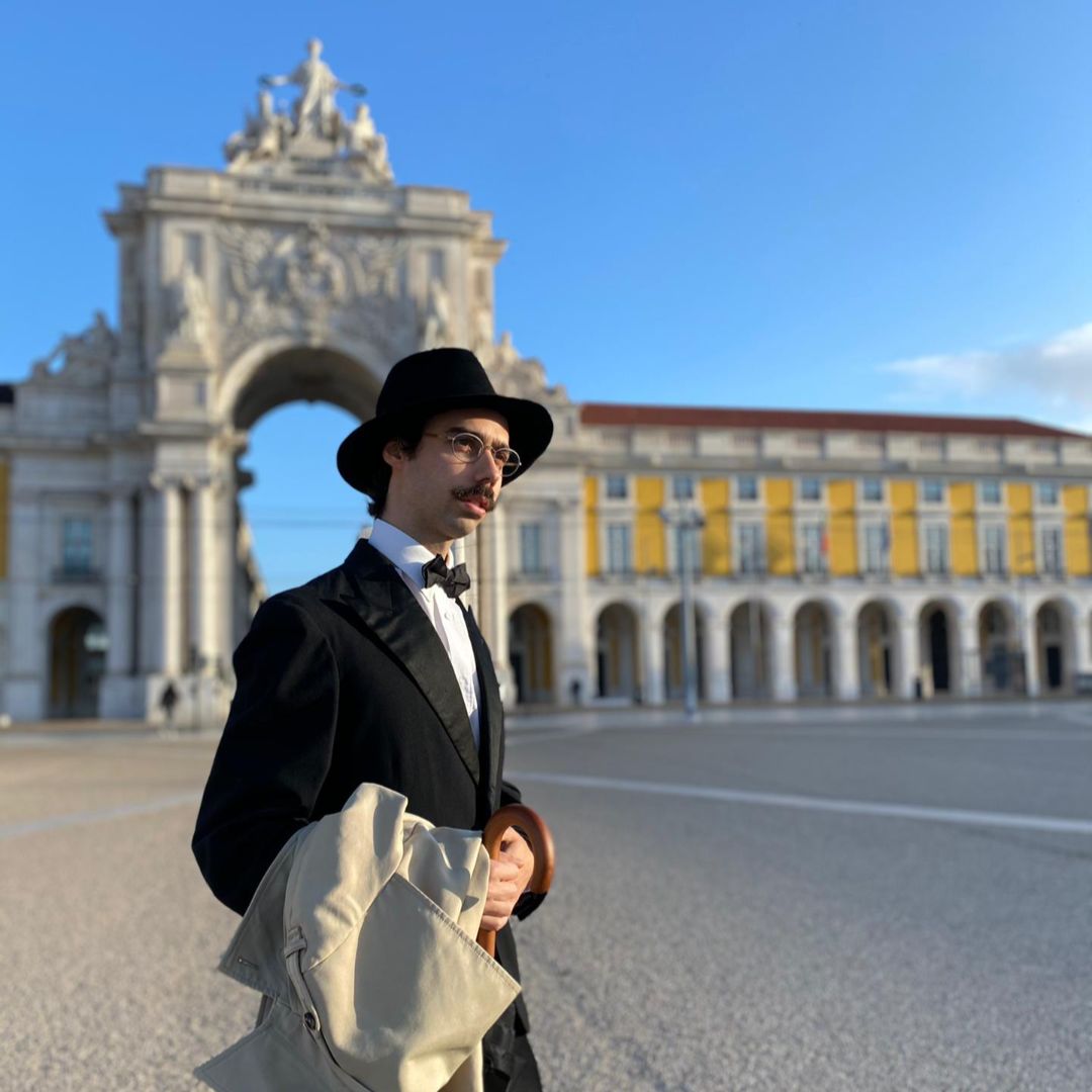 Fernando Pessoa na Baixa Chiado